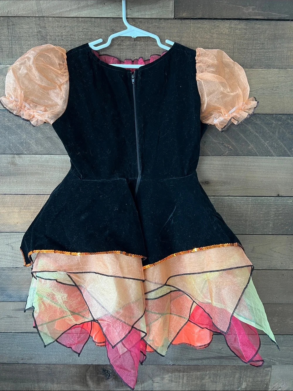 Chasing Fireflies Girl's Autumn Fall Witch Halloween Costume Dress Up Size 10